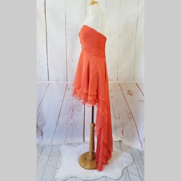 ALYCE PARIS Strapless Hi Low Formal Dress - Picture 3 of 8